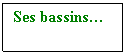 Zone de Texte: Ses bassins

